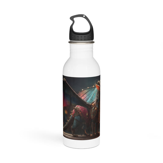 Celestial Dragon Stainless Steel Water Bottle – Winged Guardian of Twilight Markets