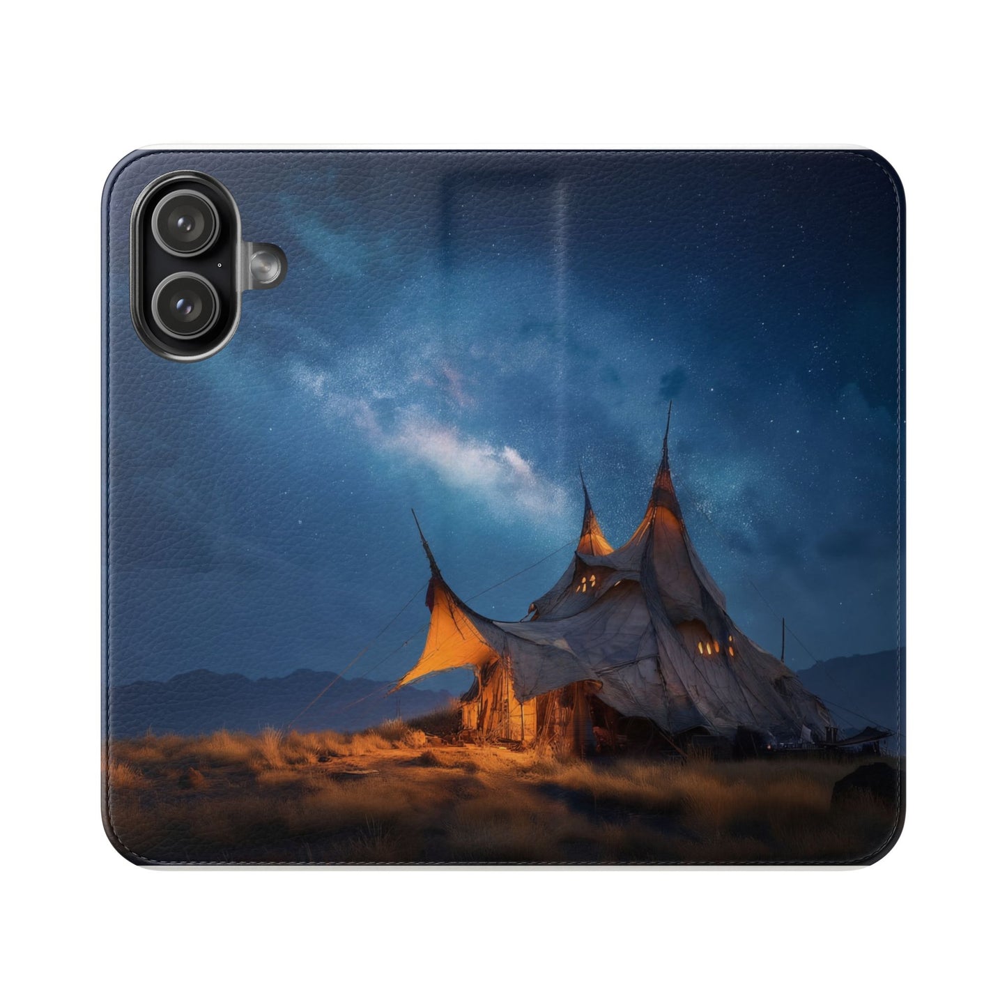 Stardust Nomad Tent Flip Cases – Milky Way Caravan Canvas