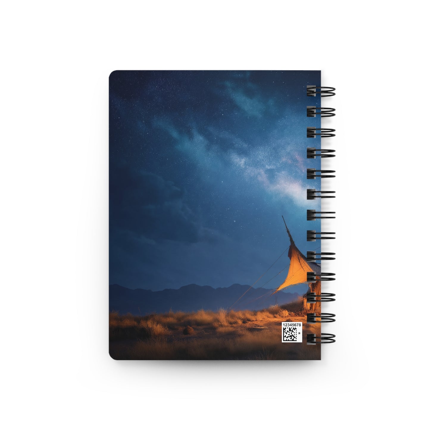 Starlit Nomad Tent Journal – Milky Way Sanctuary for Dreamers
