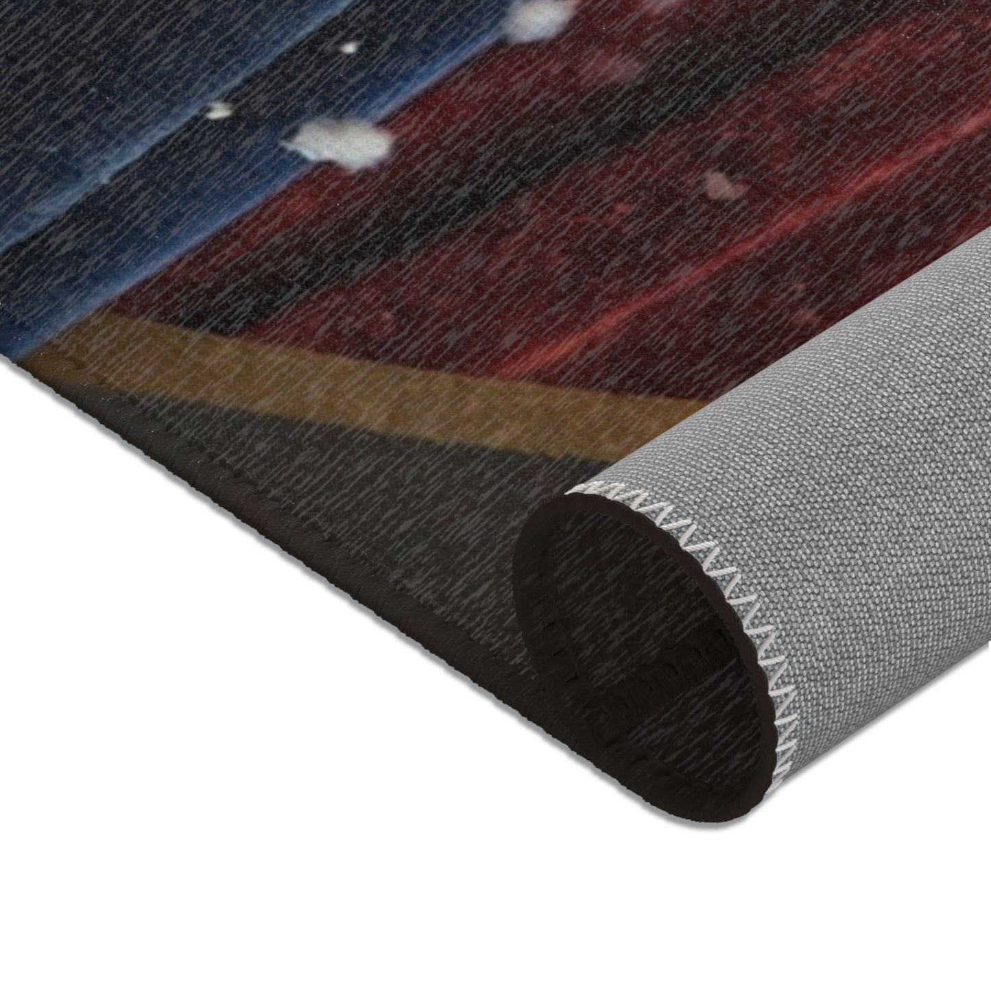 Three Owls in Velvet Robes Area Rug – Winter Court Portraits