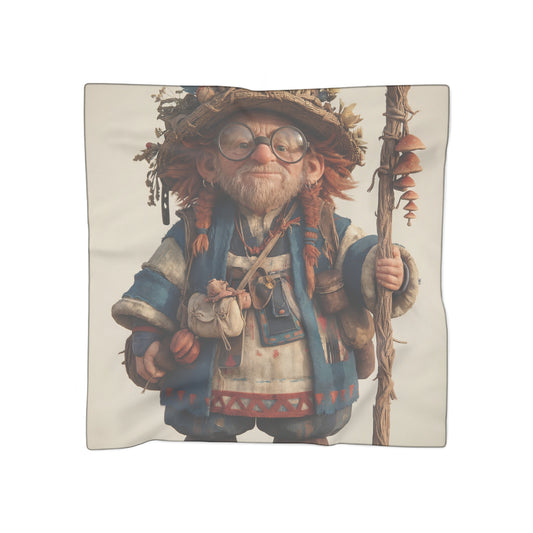 Wandering Hermit Wiseman Scarf – Autumn Crowned Forest Guide