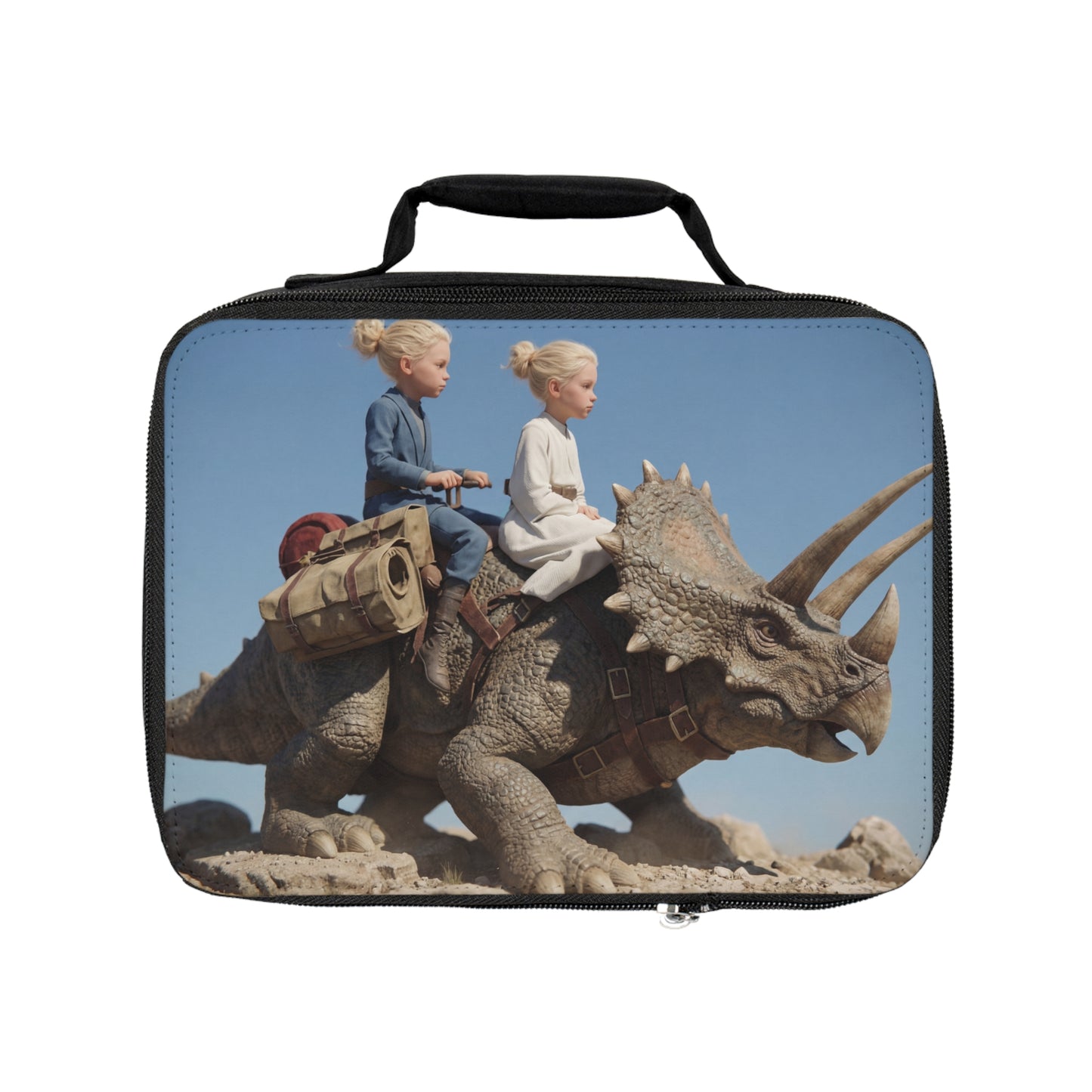 Dinosaur Riders Lunch Bag – Adventure Through Prehistoric Skies