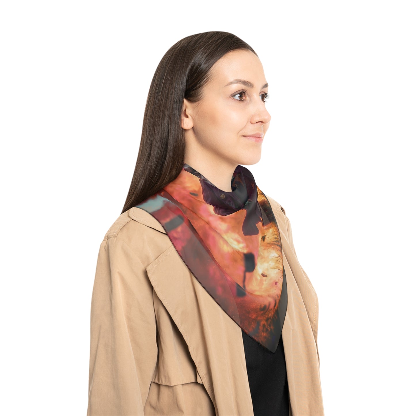 Explosive Goggles Poly Scarf – Crimson Sky Conquest
