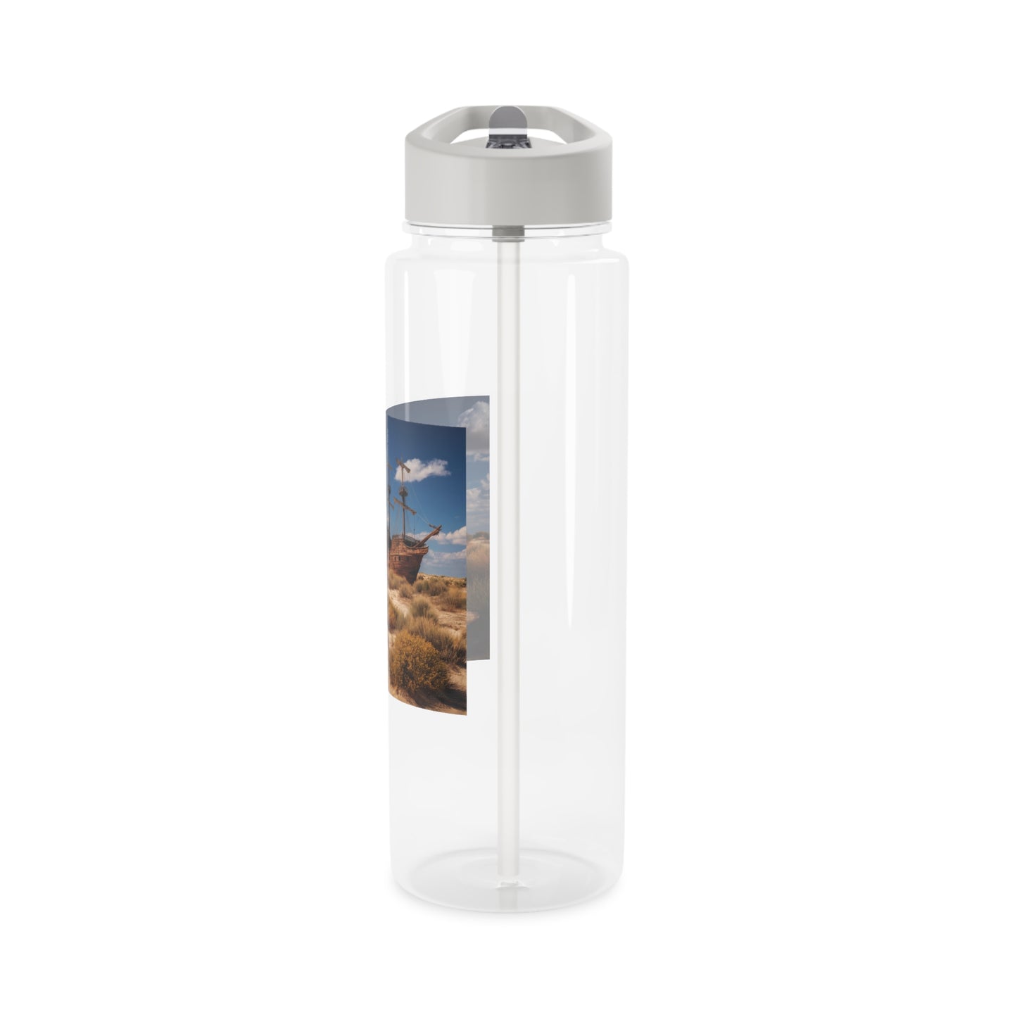 Desert Ship Tritan Water Bottle – Abandoned Galleon Sandscape
