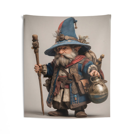 Wandering Wizard Tapestries – Blue Hat and Traveler’s Staff