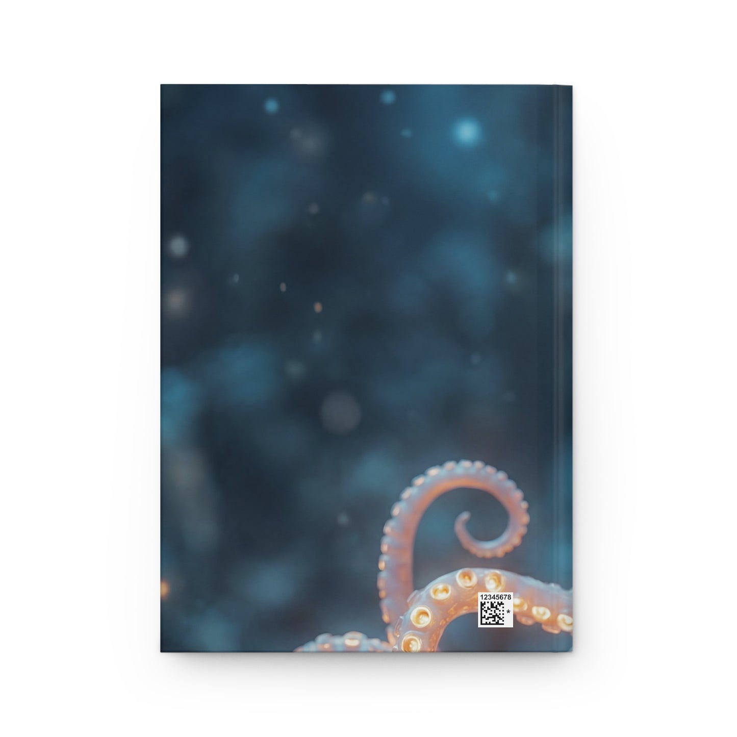 Octopus Pilot Hardcover Journal Matte – Glow-Infused Deep-Sea Navigator