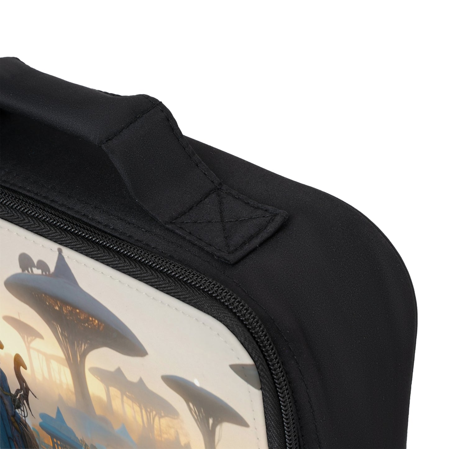 Whispering Savannah Explorer Lunch Bag – Dawn’s Bioluminescent Path