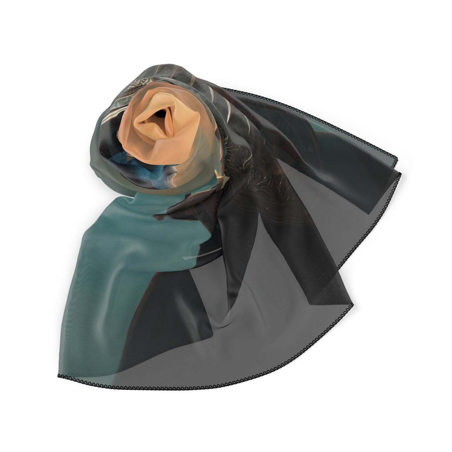 Sunlit Sentinel Poly Scarf – Radiant Armor Dreamscape