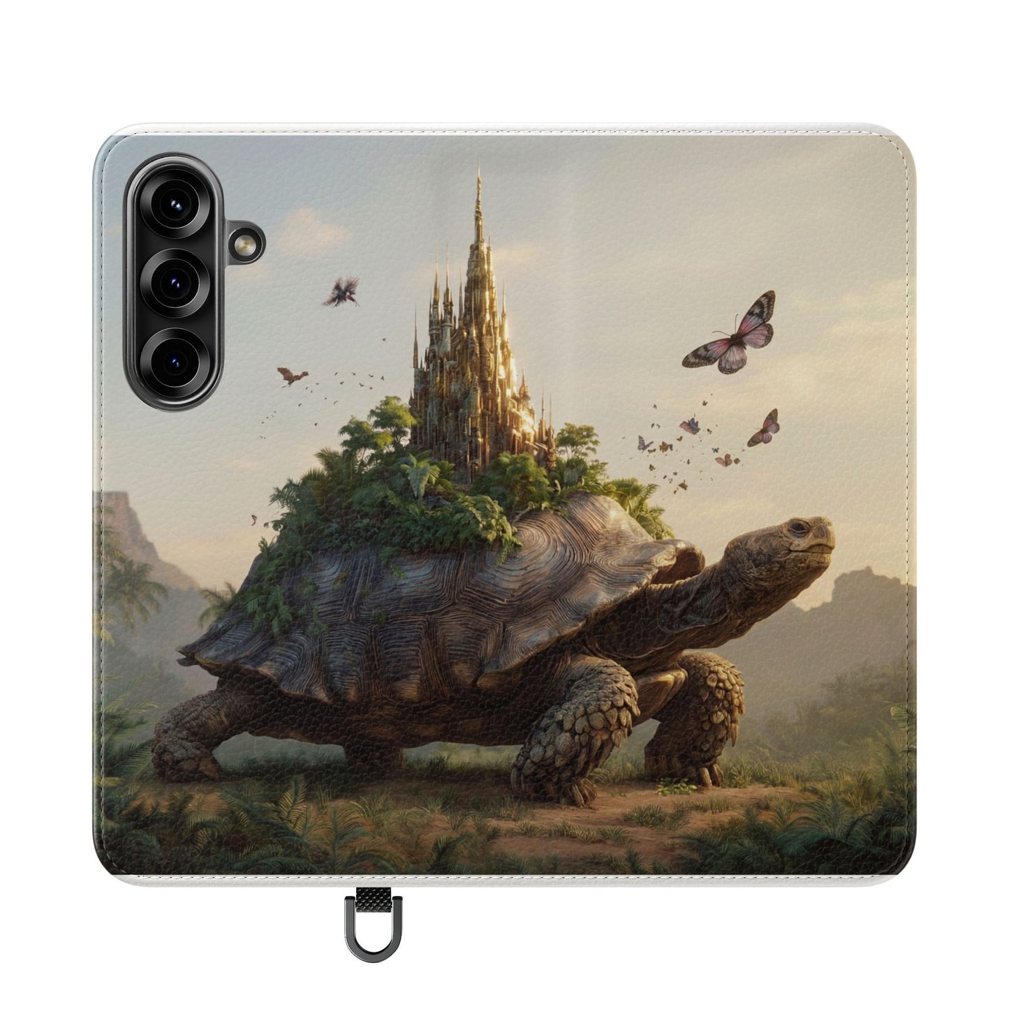 Castle Turtle Flip Cases – Golden Spire Jungle Guardian