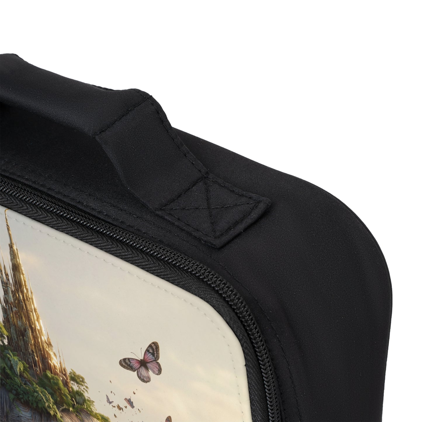 Castle on Turtle Back Lunch Bag – Whimsical Fantasy Garden Pathfinder