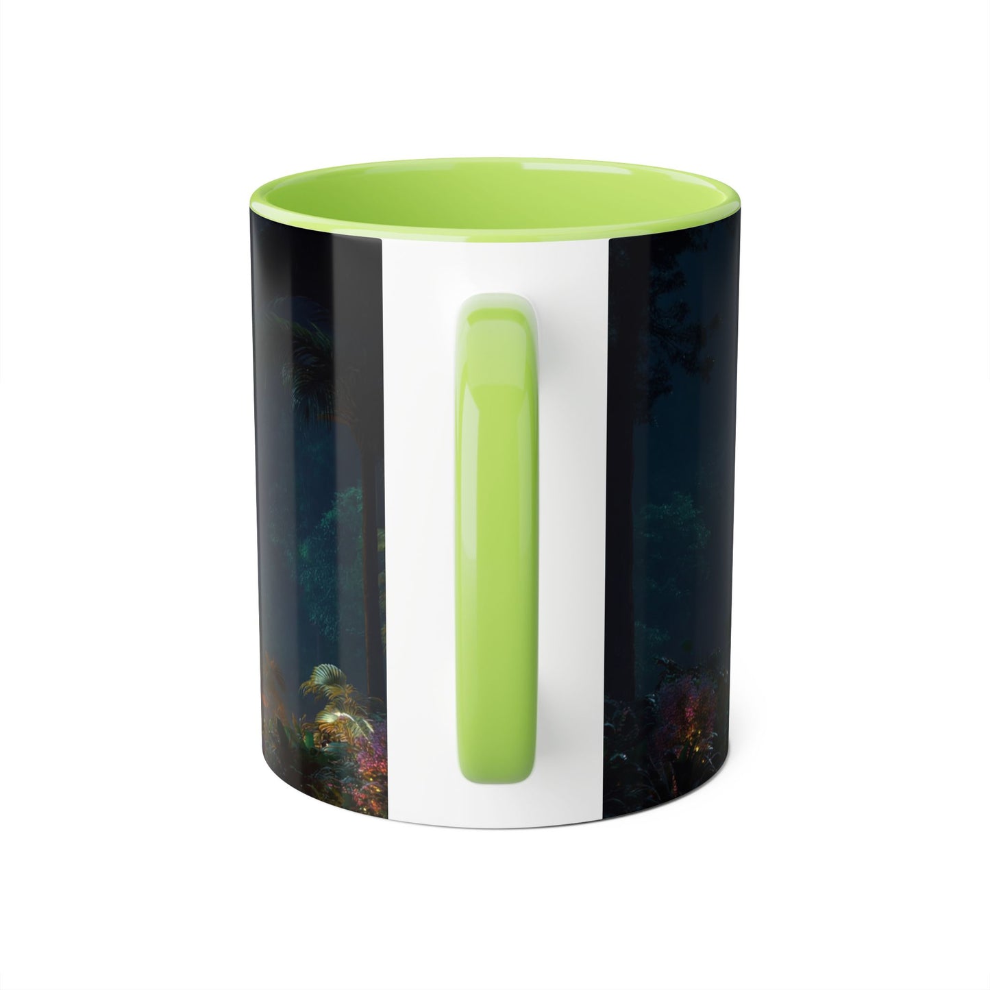 Floating Island Tree Accent Mugs, 11oz – Luminous Twilight Sanctuary