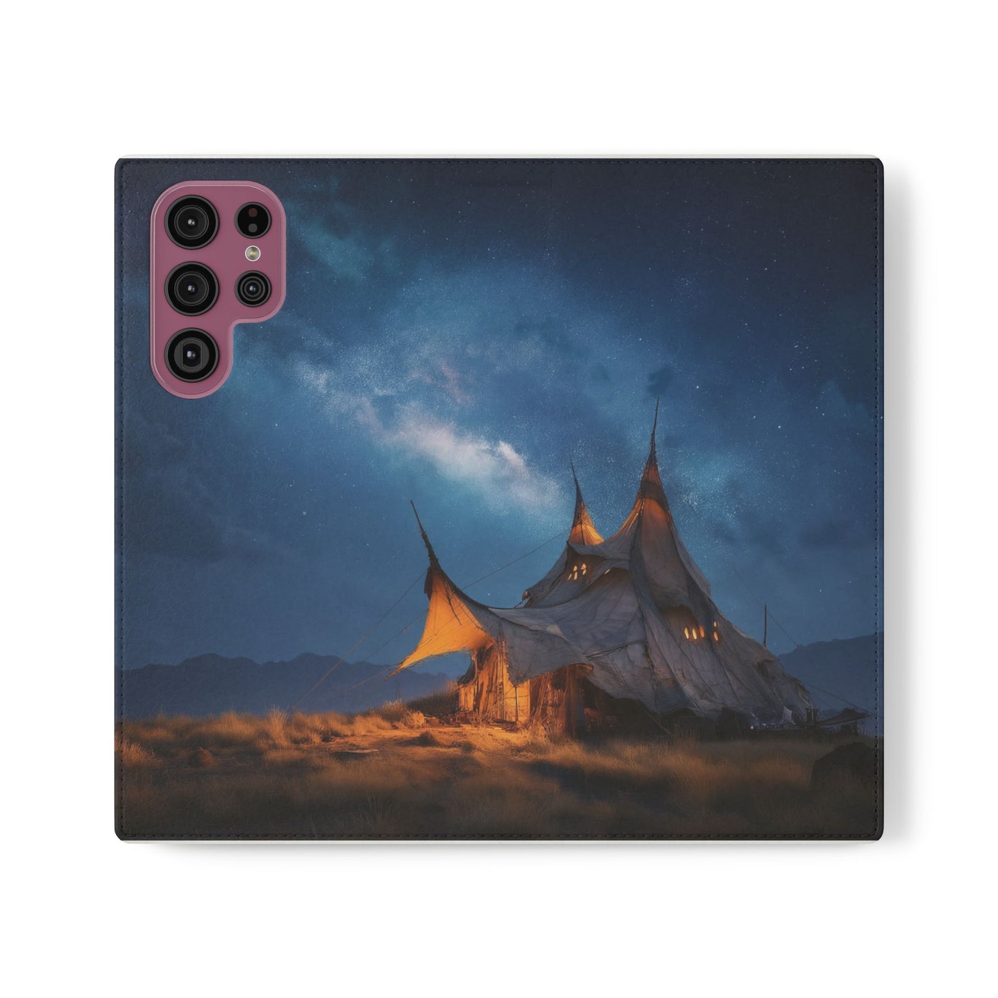 Stardust Nomad Tent Flip Cases – Milky Way Caravan Canvas