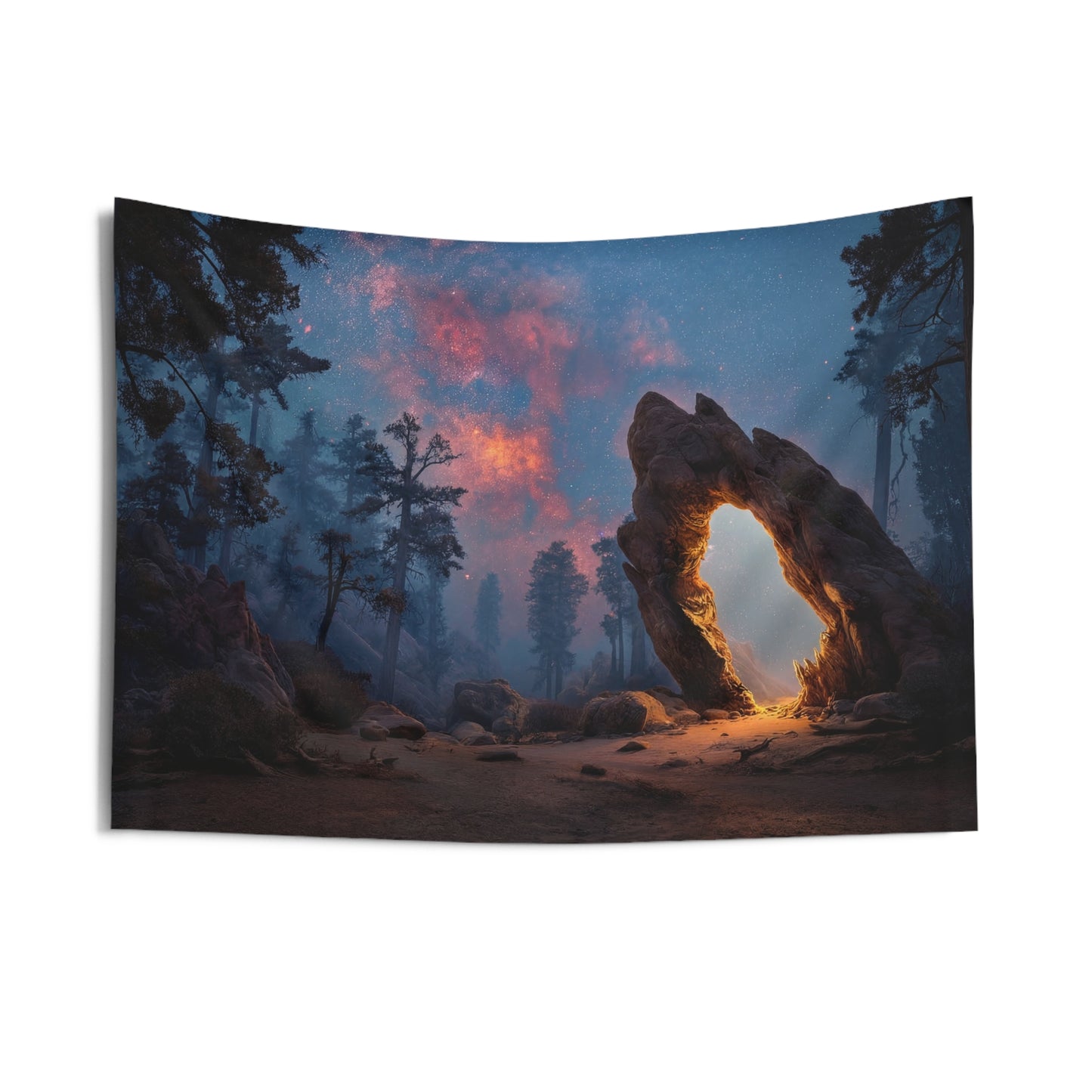 Celestial Archway Indoor Wall Tapestries – Gateway to the Milky Way