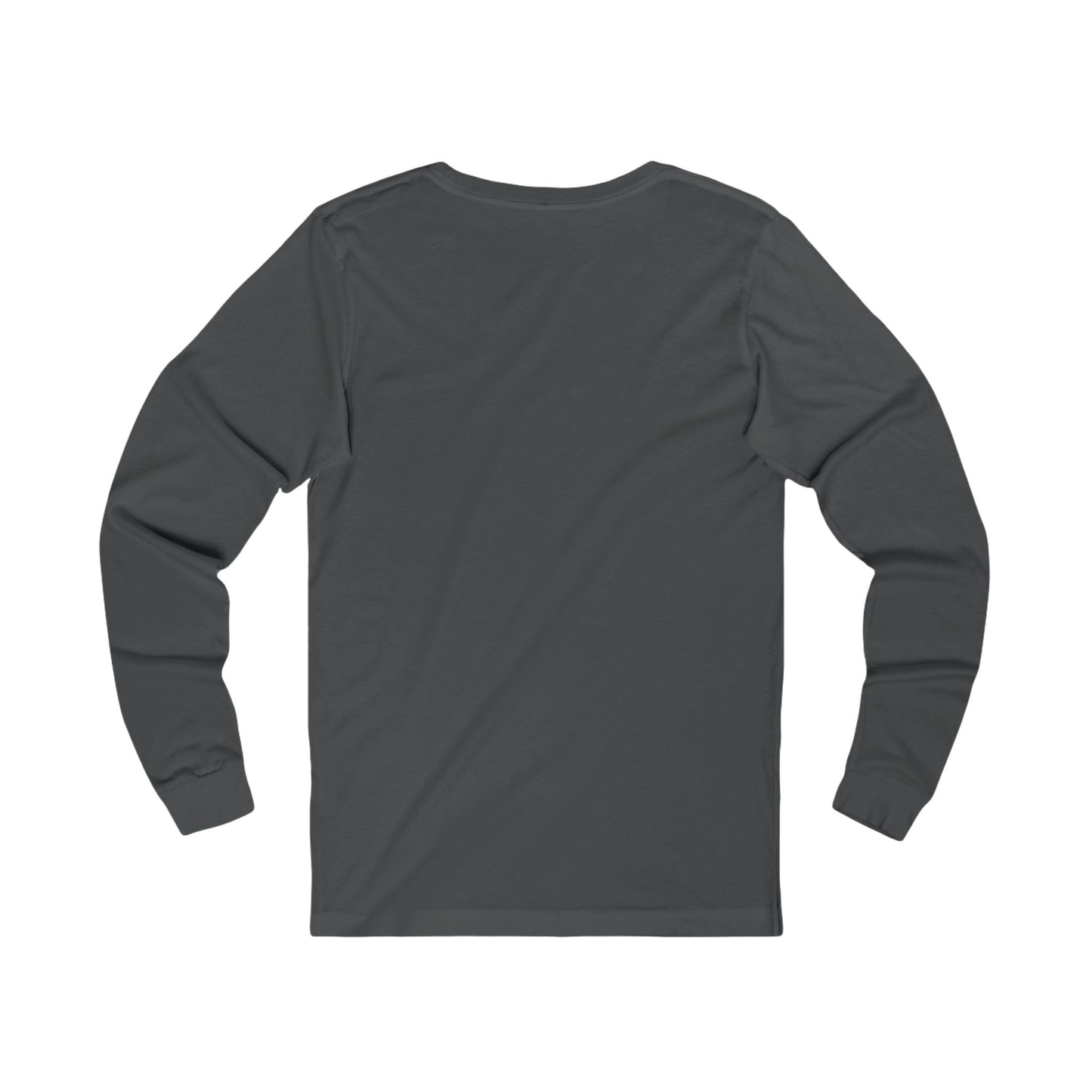 Lantern-Bearing Skeleton Guardian – Hooded Reaper Unisex Jersey Long Sleeve Tee