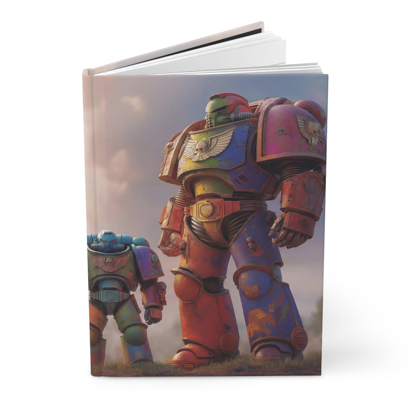 Brothers in Battle Hardcover Journal Matte – Sunset Armor Looms