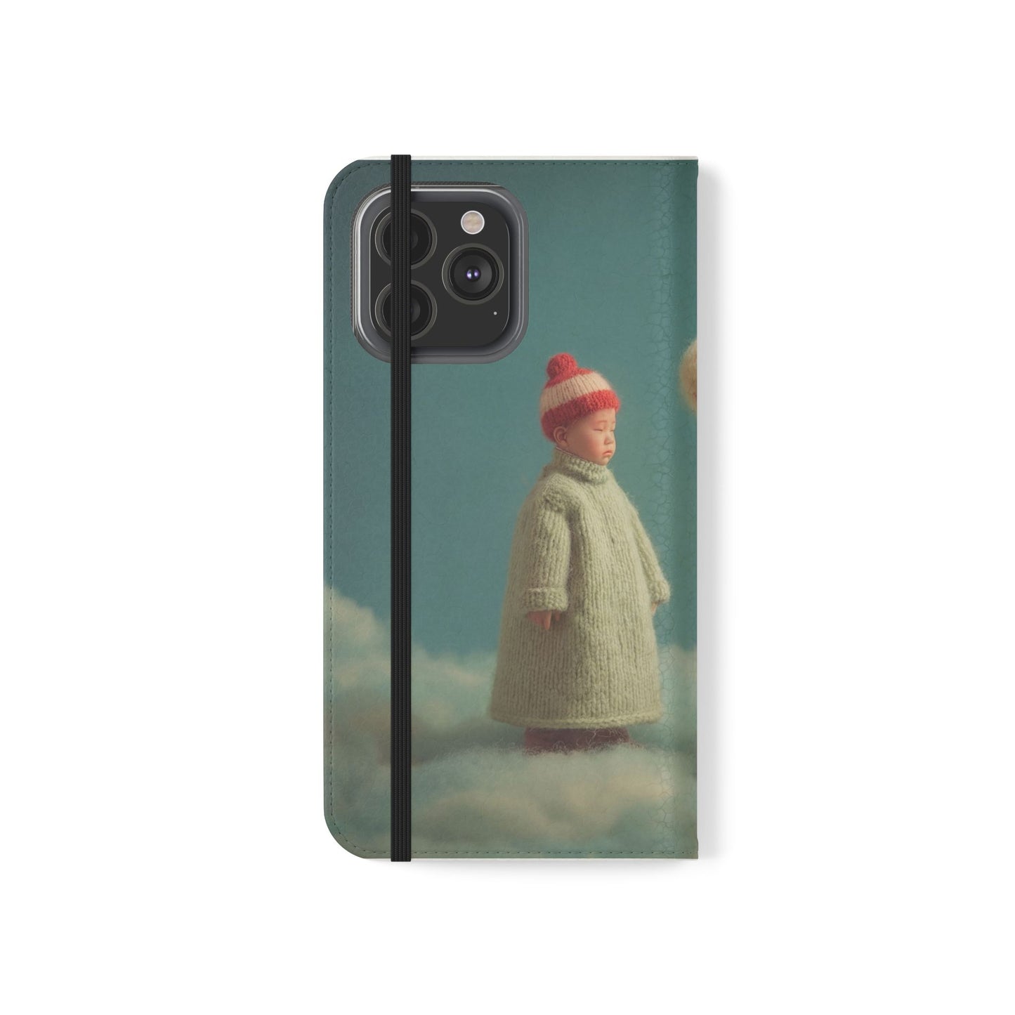 Woolly Dragon & Child Flip Cases – Cloudside Guardians