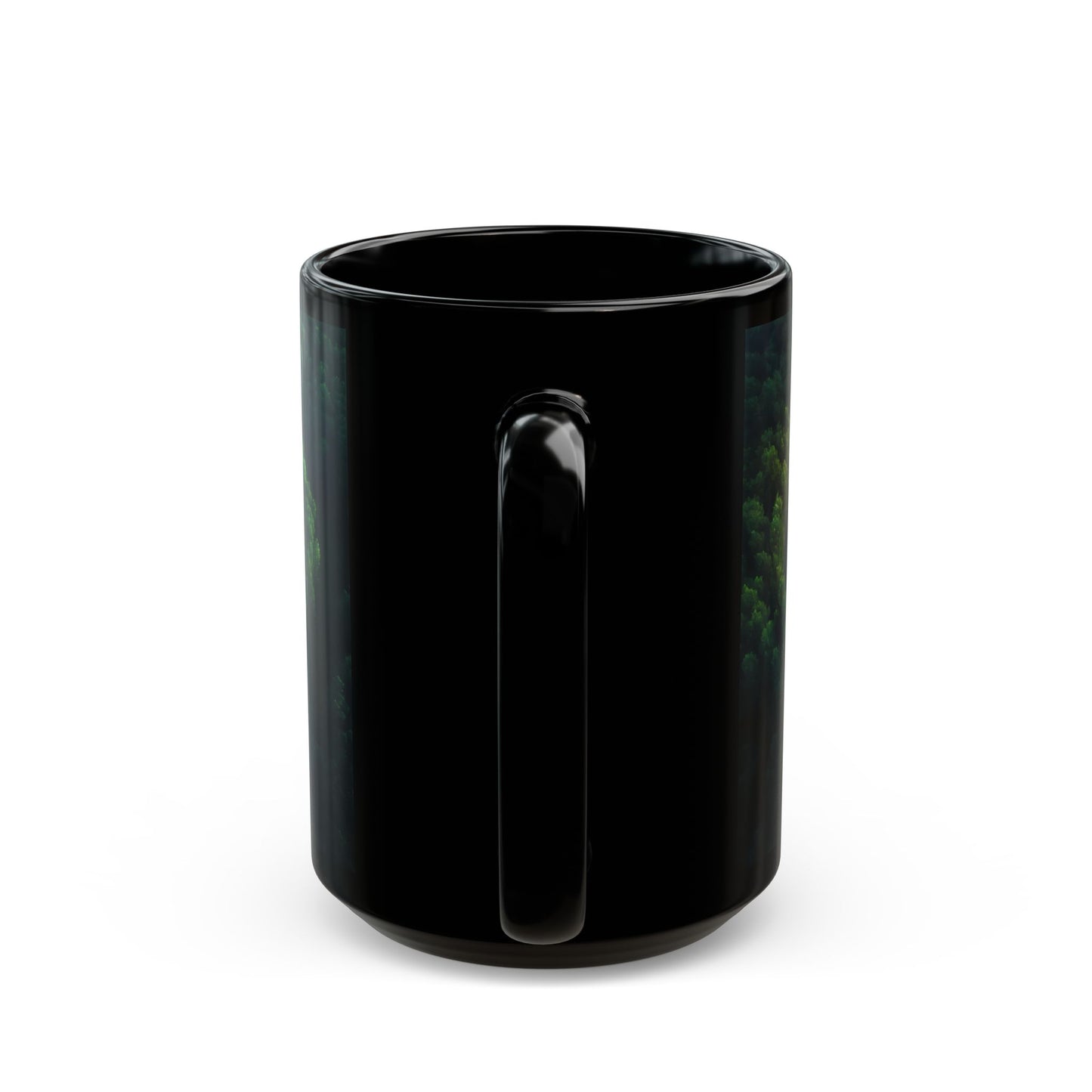 Rainbow Labyrinth Mug – Sunset Pathway Through Blooming Paths