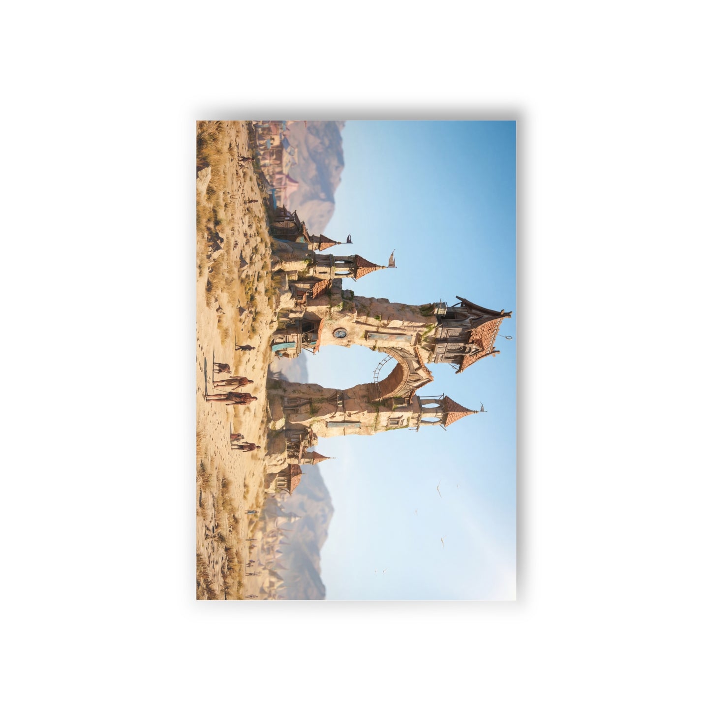 Desert Sentinel Arch Postcards (10pcs) – Sunstone Gateway to the Sand Kingdom