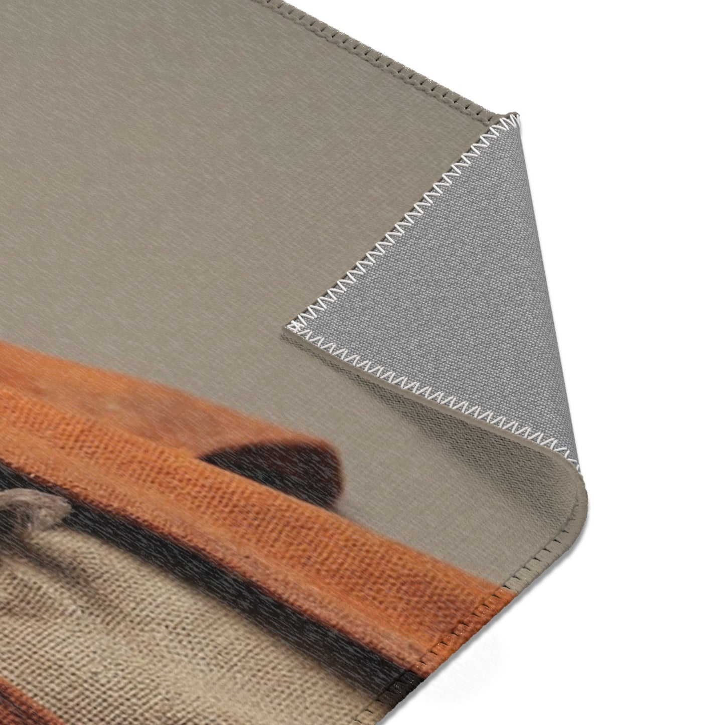 Wise Owl Scholar Rug – Warm Amber Study Companion
