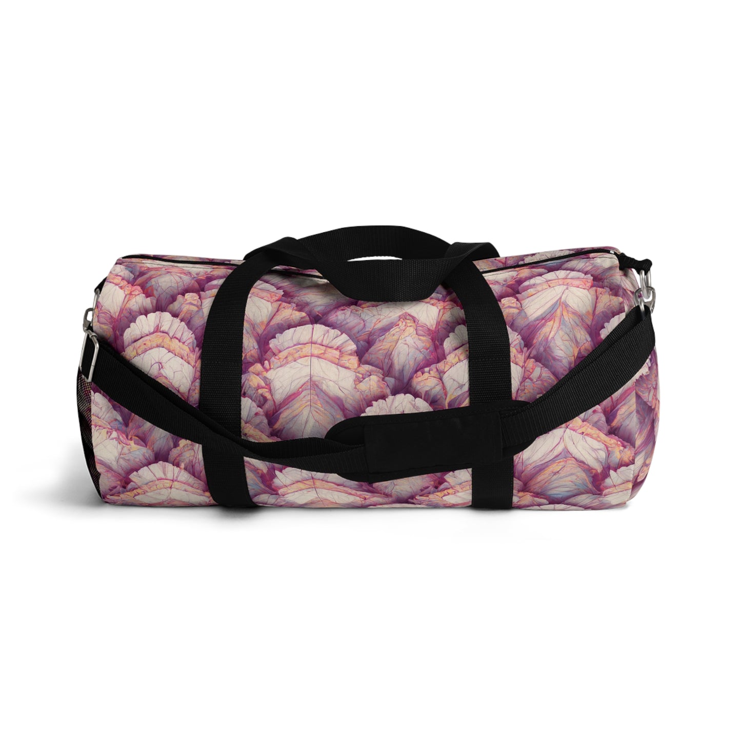 an abstract continuous seamless pattern fairycore ruffles - Duffel Bag