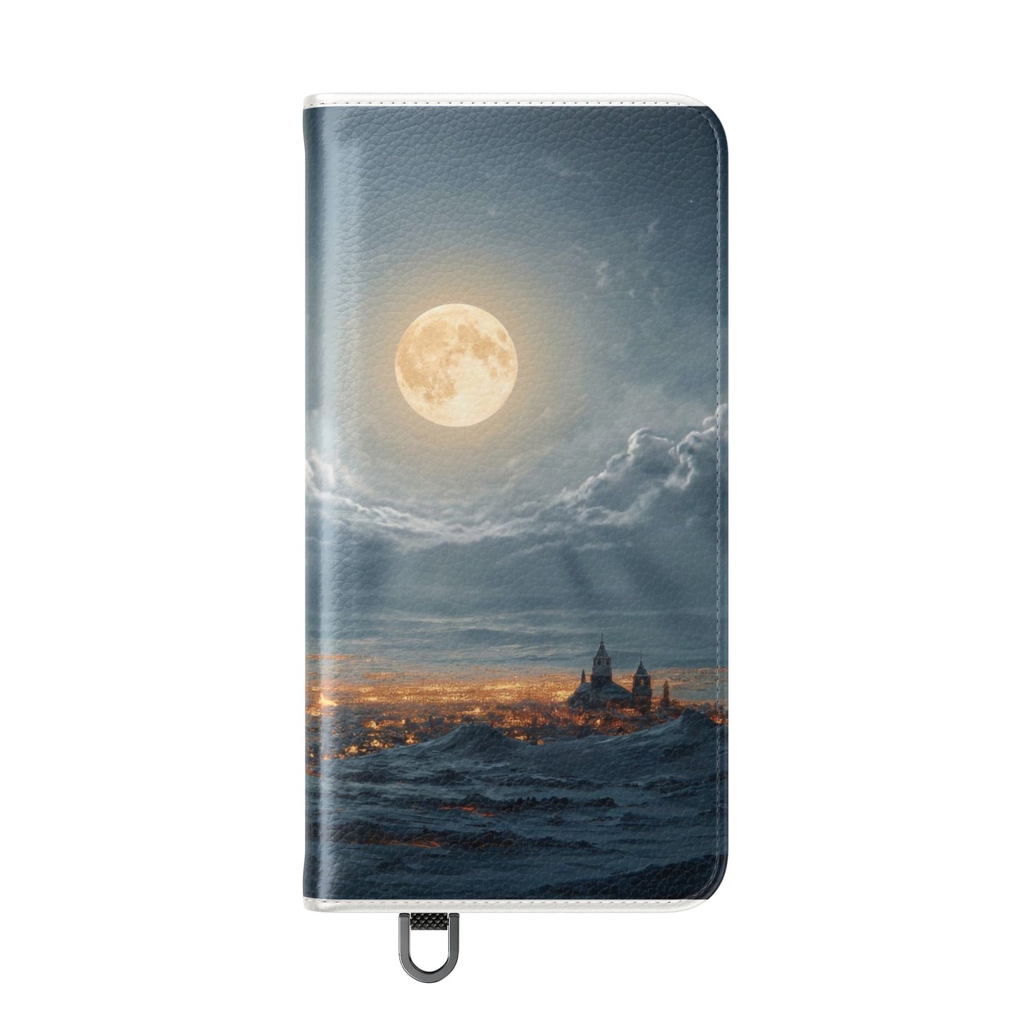 Moonlit Sleigh Flip Cases – Northern Lights Winter Journey