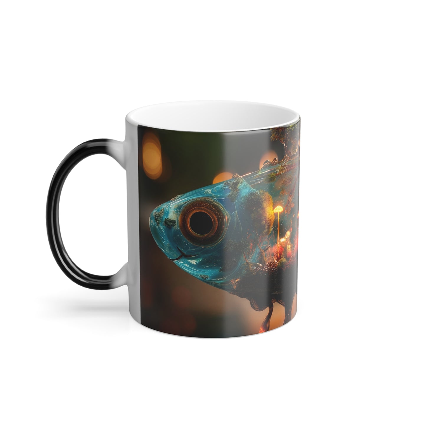 Forest Fish Morphing Mug, 11oz – Liquid Sanctuary Dreamscape