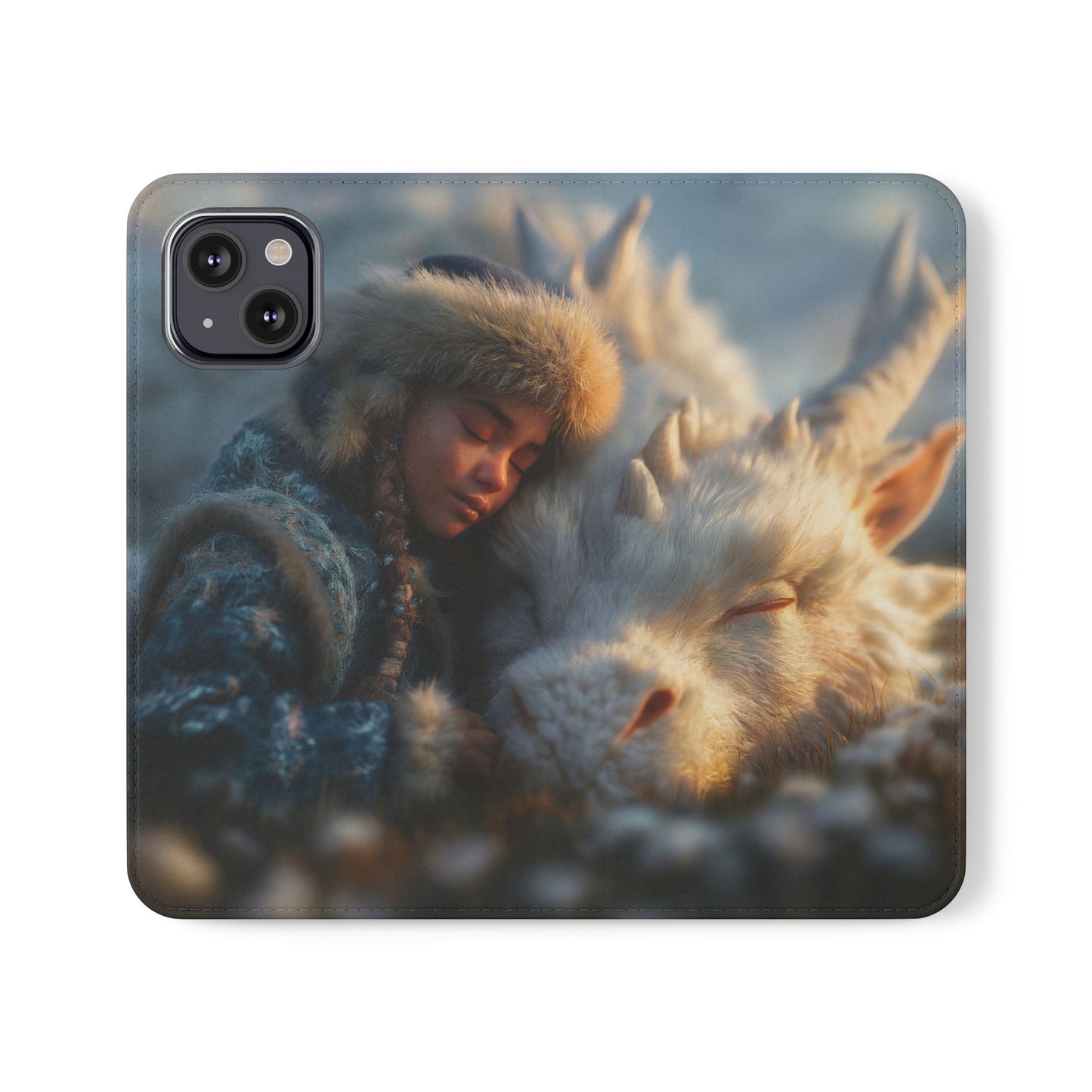 Guardian’s Rest Flip Cases – Snow-Capped Dragon and Sleeper