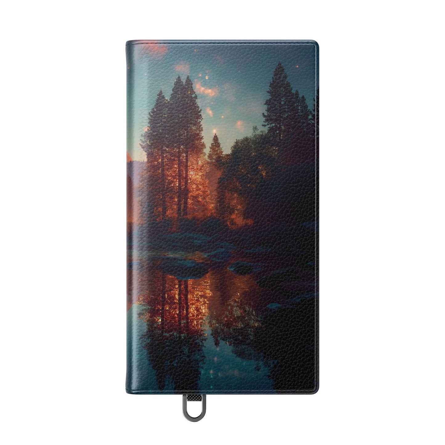 Starlit Valley Flip Cases – Twilight River and Half Dome Reflections