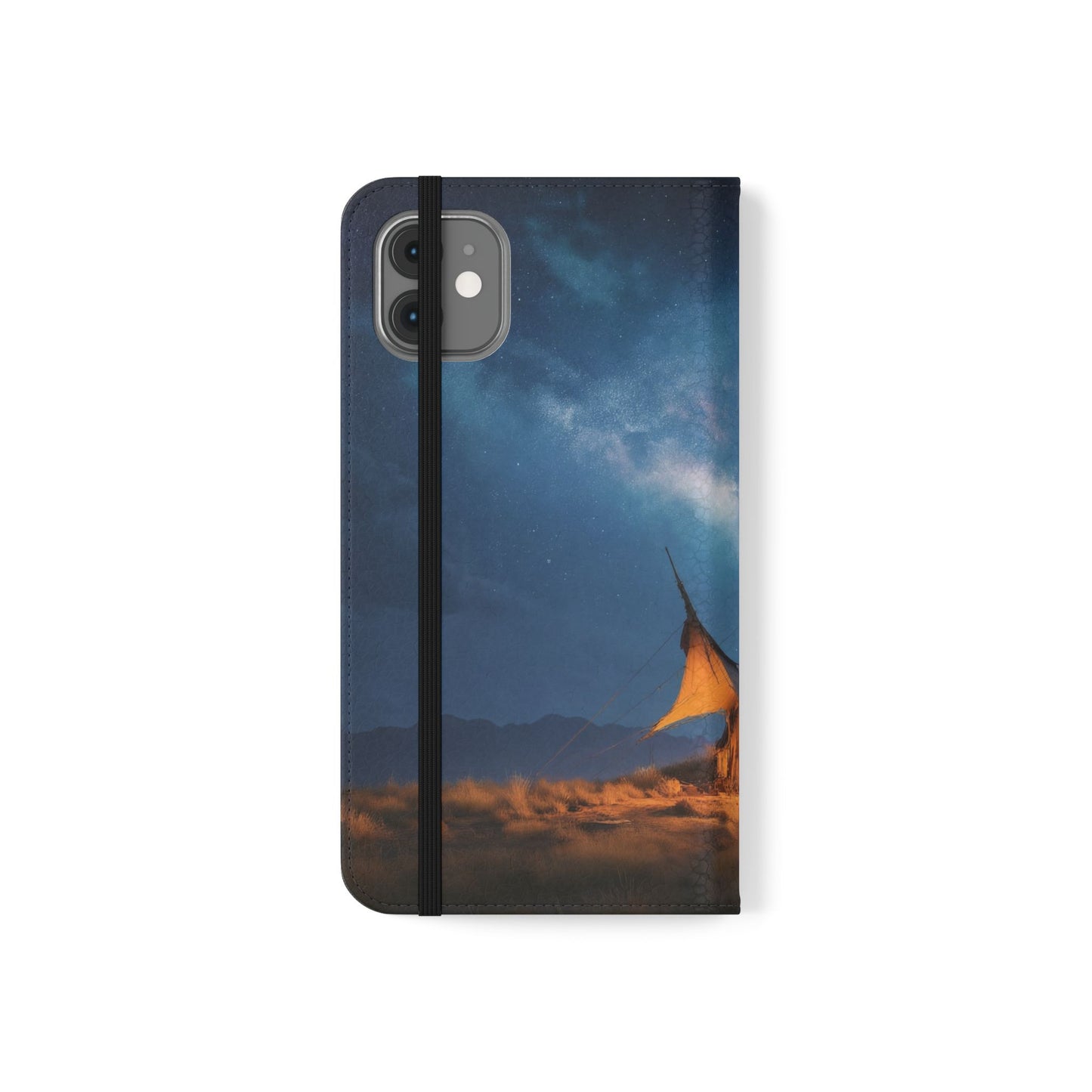 Stardust Nomad Tent Flip Cases – Milky Way Caravan Canvas