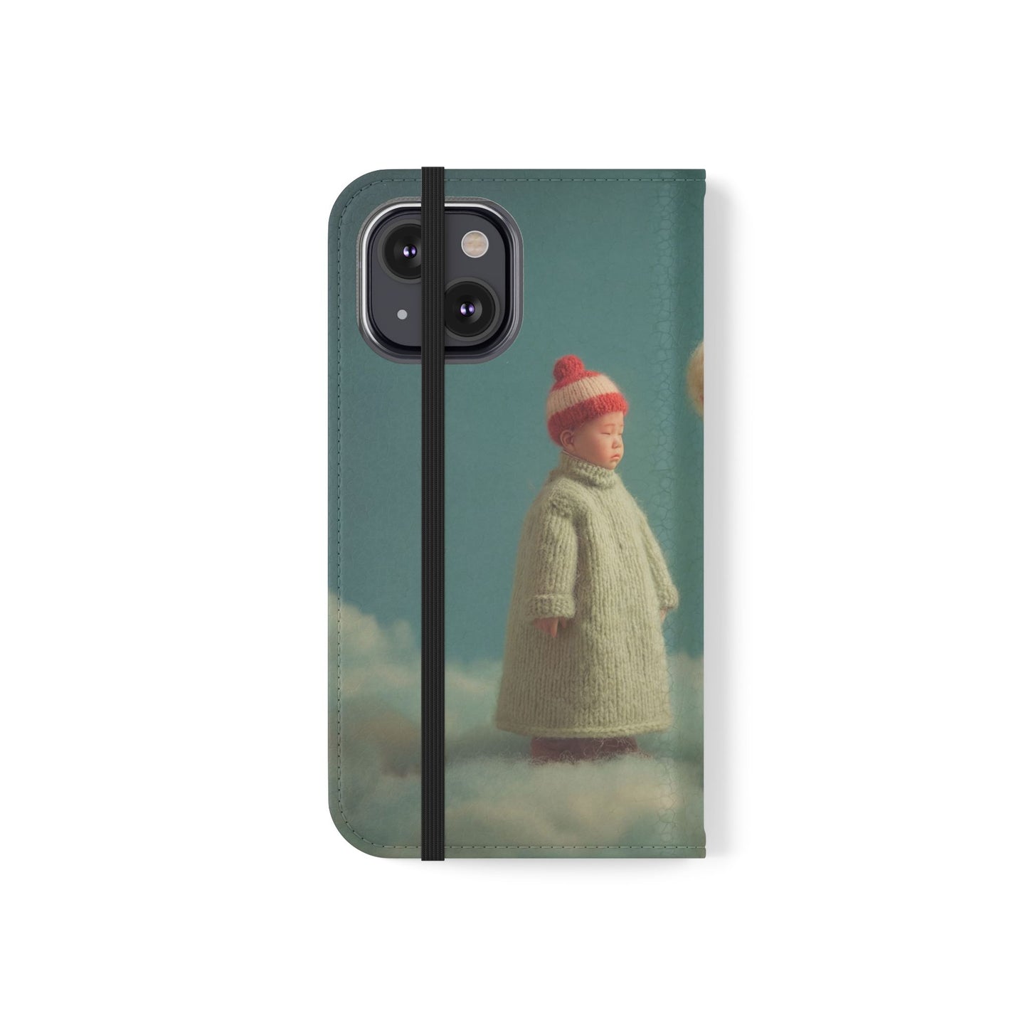 Woolly Dragon & Child Flip Cases – Cloudside Guardians
