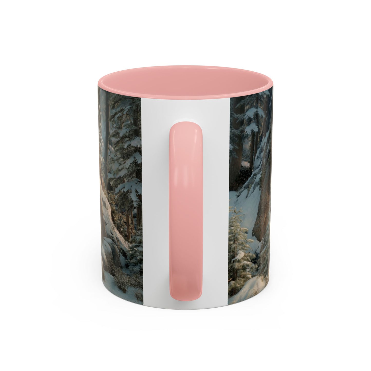 Winter Treehouse Doorway Mug – Snow-Kissed Forest Hearth