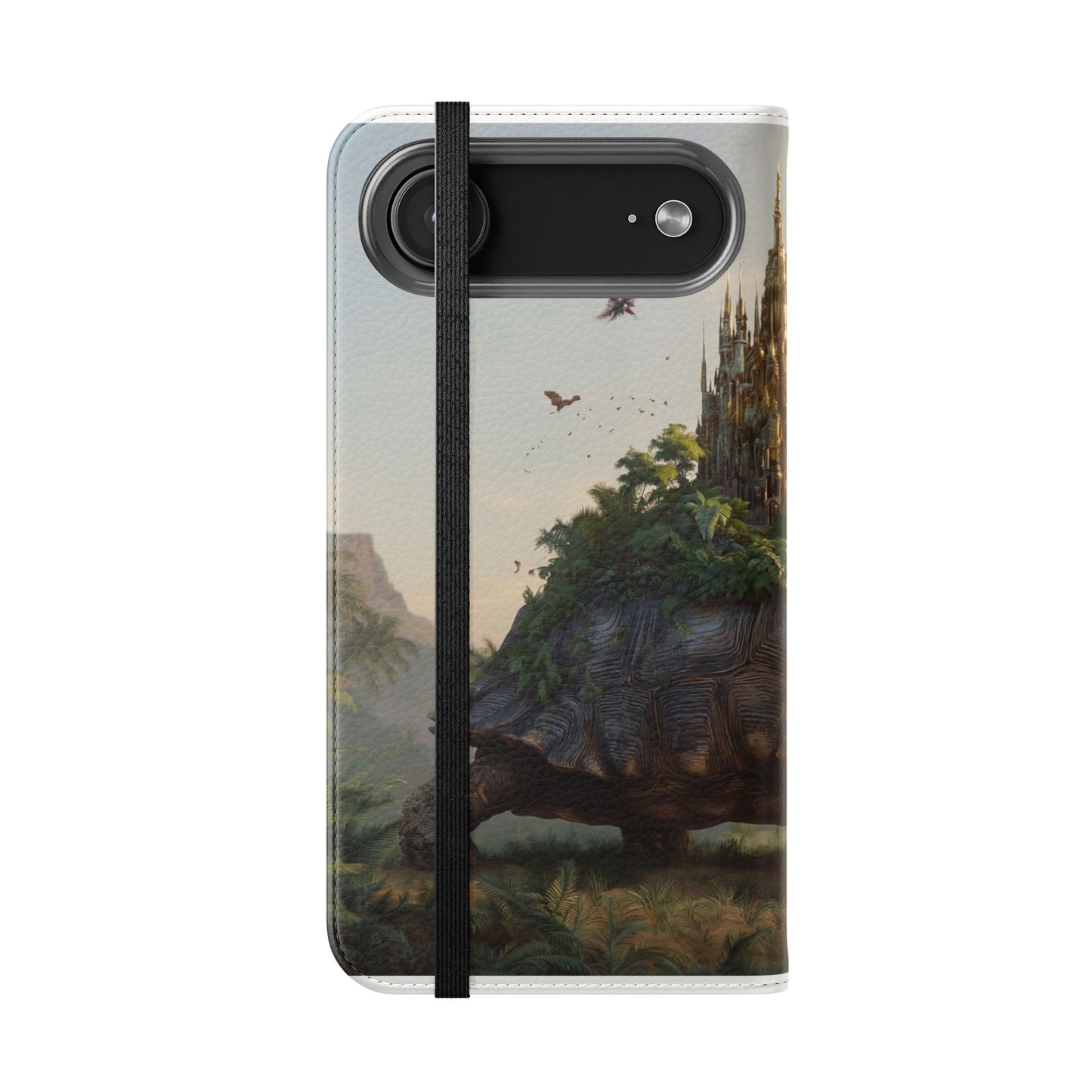 Castle Turtle Flip Cases – Golden Spire Jungle Guardian
