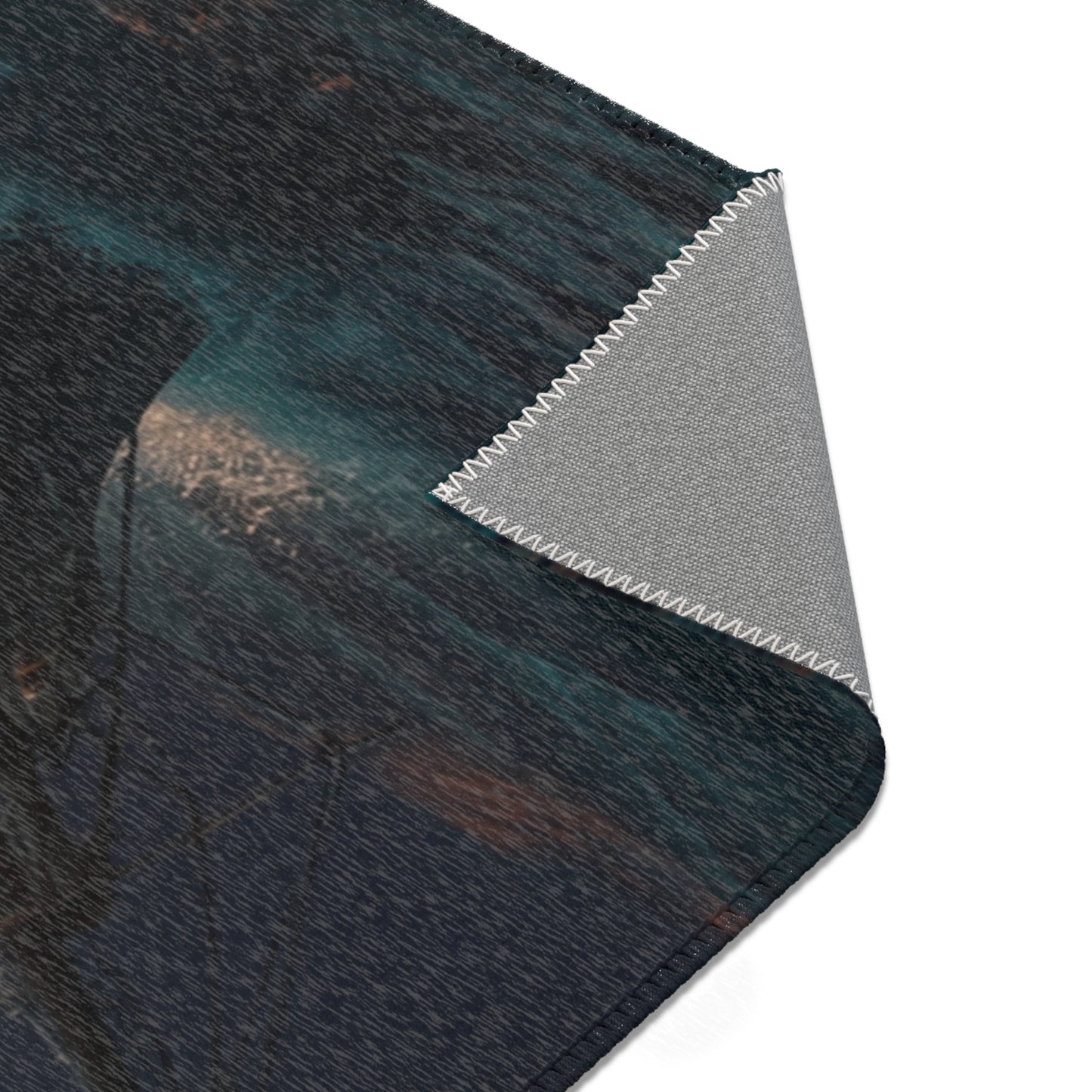 Starlit Galleon Area Rug – Voyage Through Crimson Skies