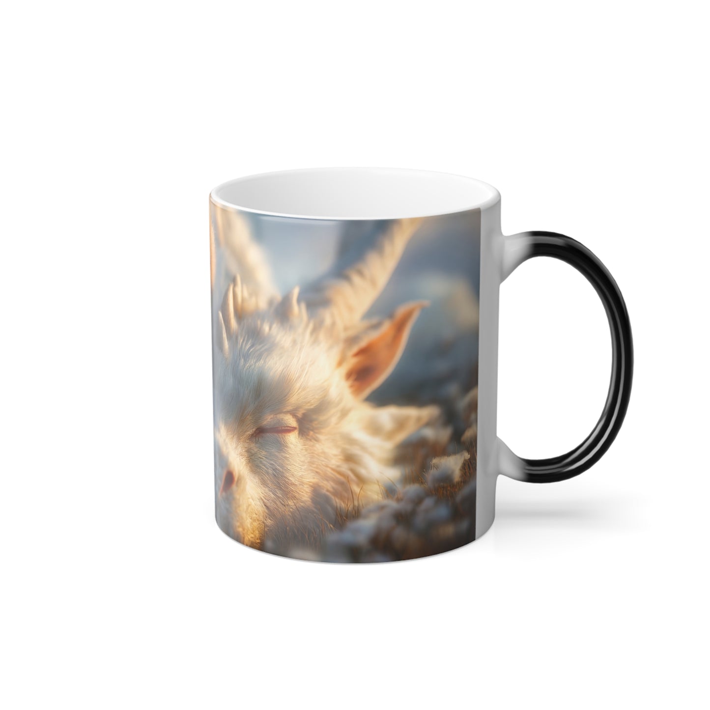 Slumbering Dragon Companion Color Morphing Mug, 11oz – Frost and Fur Dreamscape