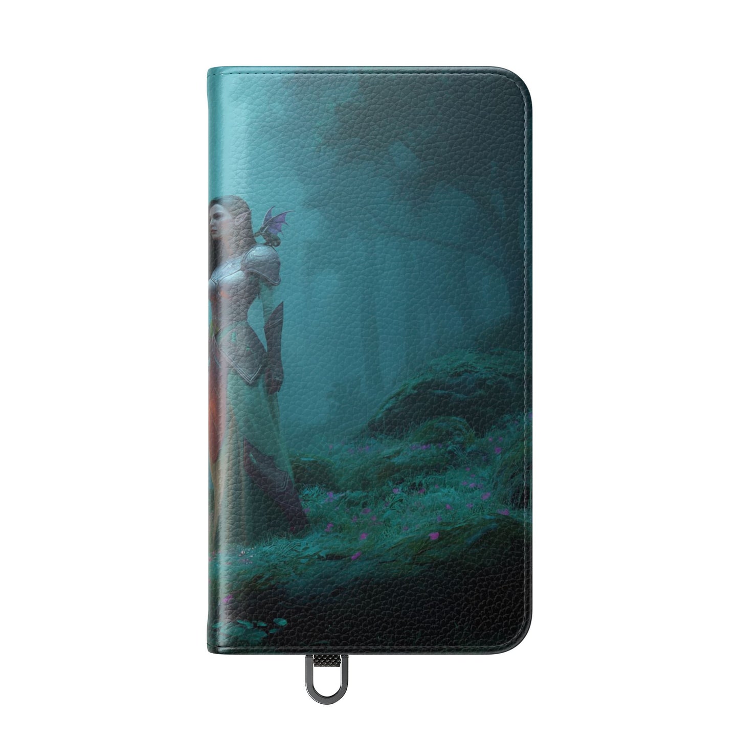 Forest Guardian Flip Cases – Elven Sentinel with Glowing Blade