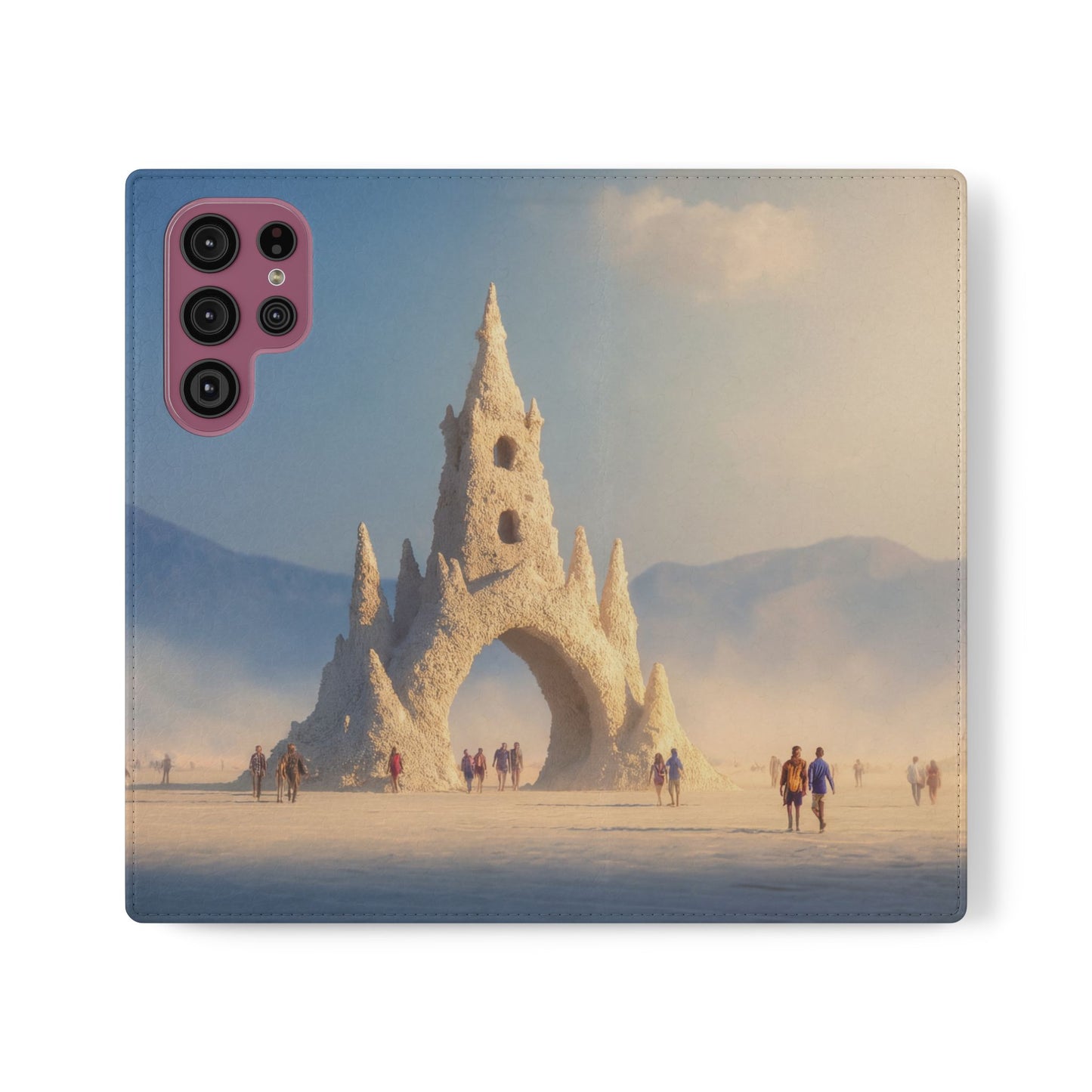 White Tower Flip Cases – Salt Desert Gateway Art