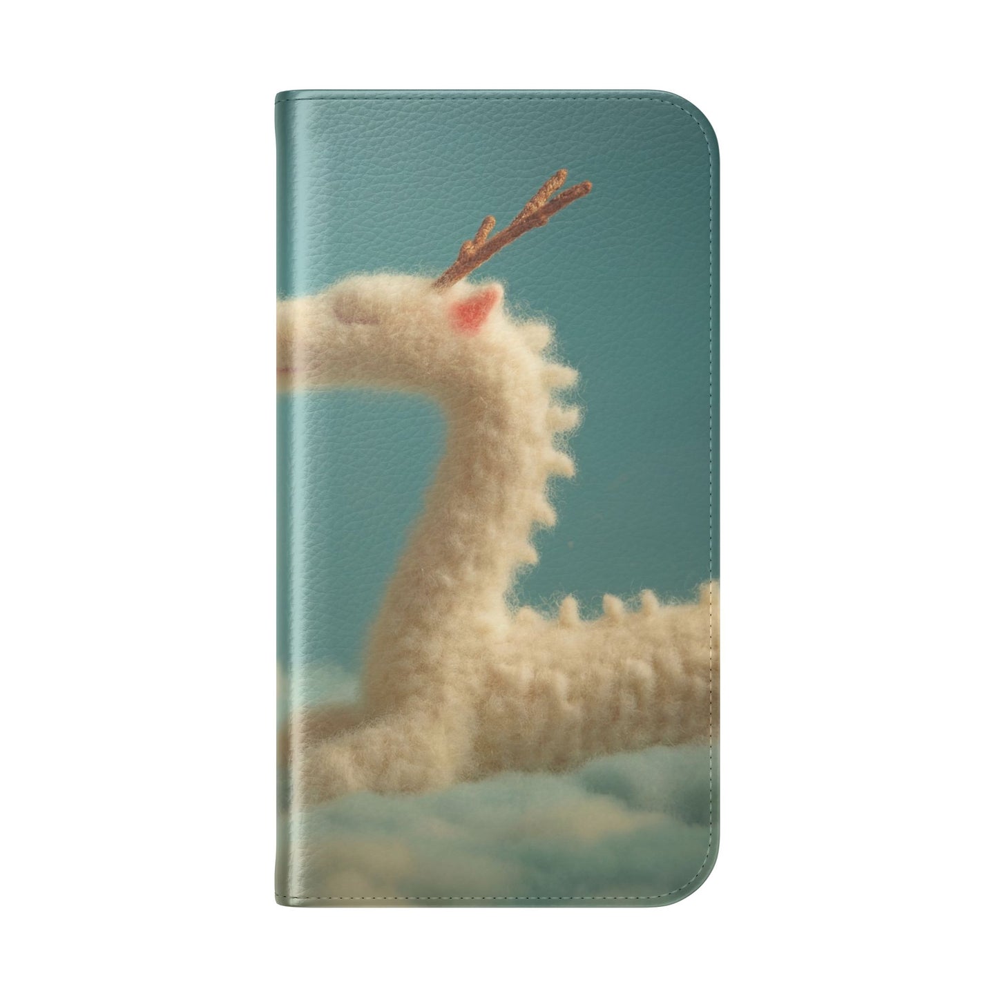Woolly Dragon & Child Flip Cases – Cloudside Guardians