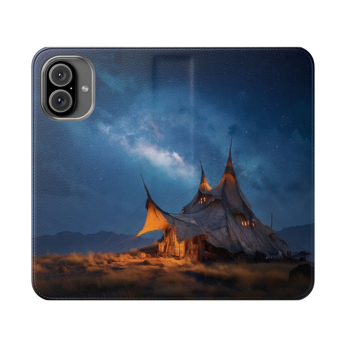 Stardust Nomad Tent Flip Cases – Milky Way Caravan Canvas