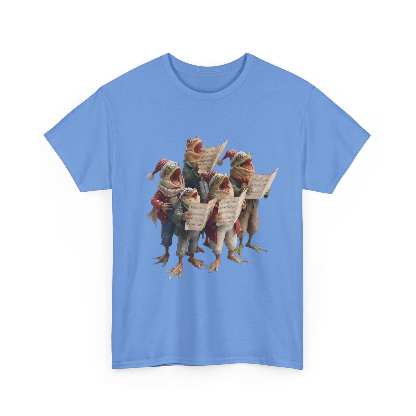 Frogsong Carols Unisex Heavy Cotton Tee – Winter Chorus Sheet Music