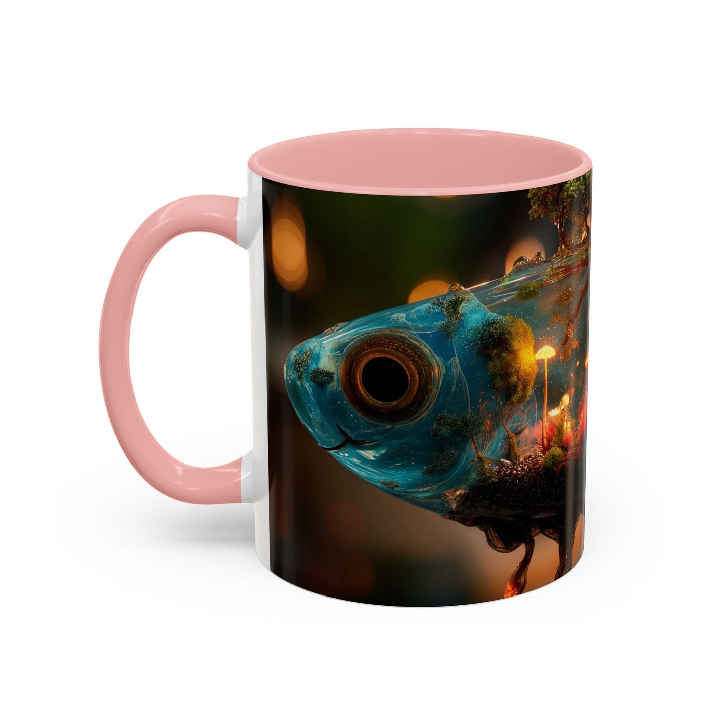 Forest Within Fish Accent Coffee Mug (11, 15oz) – Liquid Garden Dreamscape