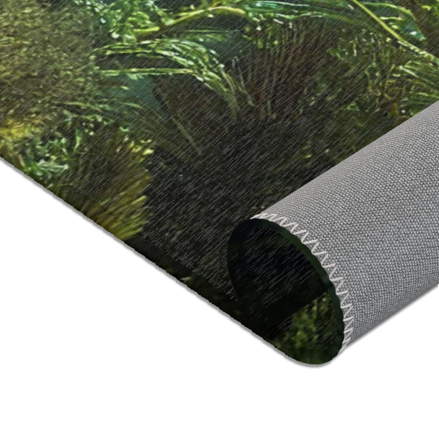Curious Pufferfish Area Rugs – Sunlit Kelp Forest Adventure