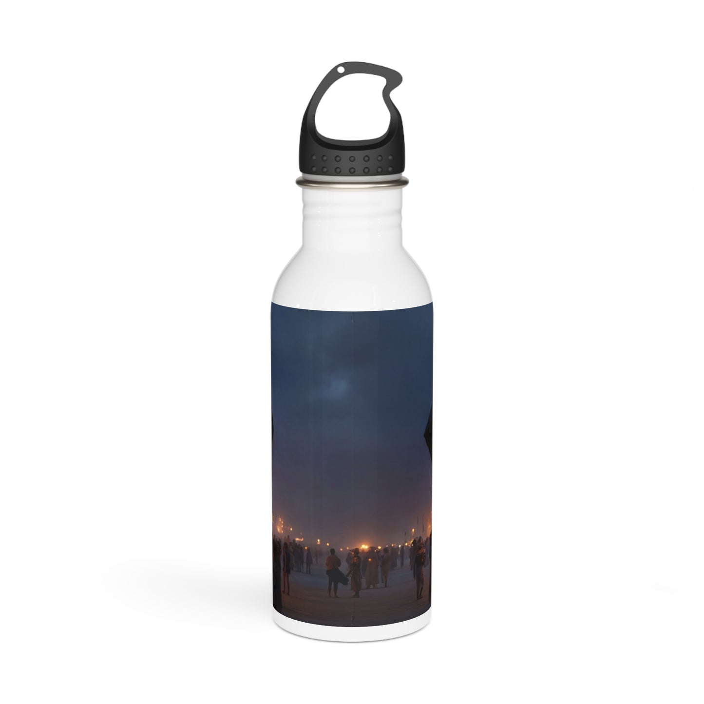 Celestial Cube Water Bottle – Portal to the Starlit Void