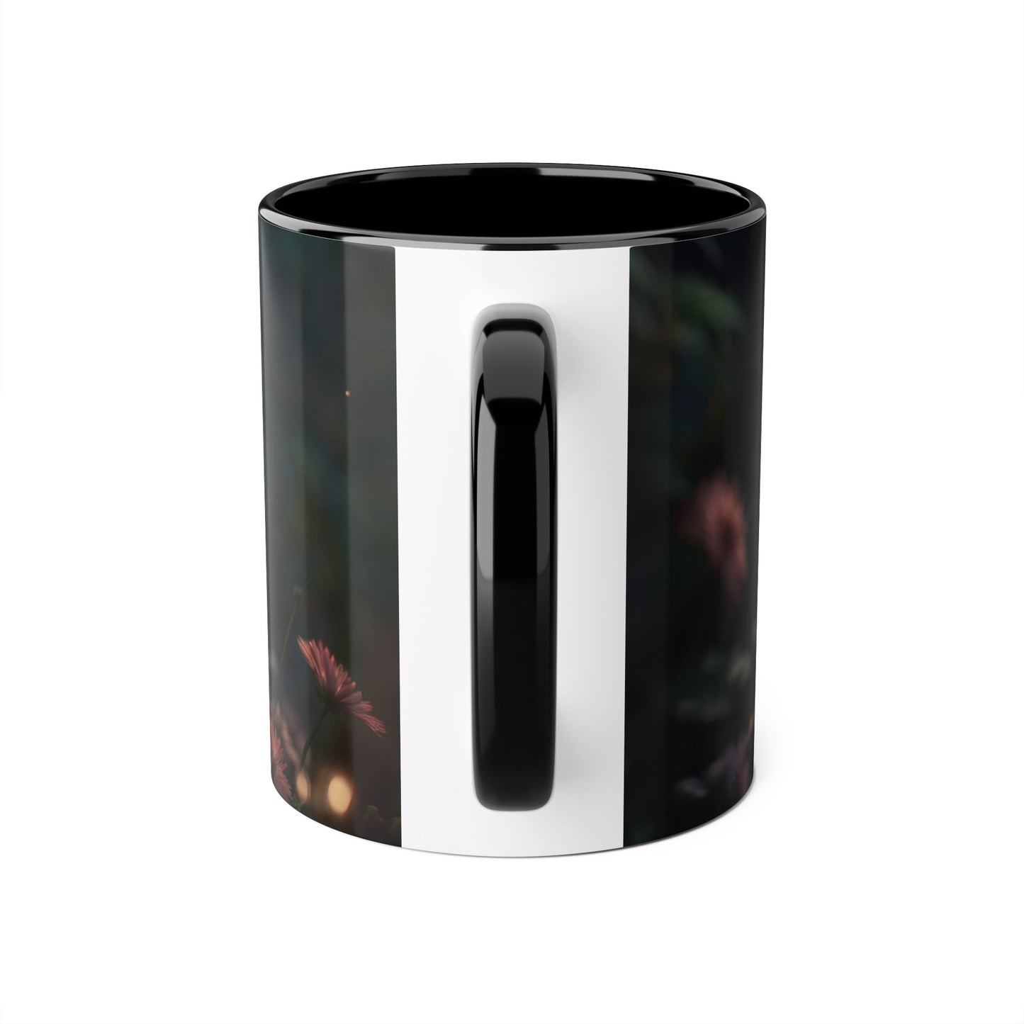 Butterfly Sentinel Accent Mugs, 11oz – Gentle Guardian in Twilight Glow