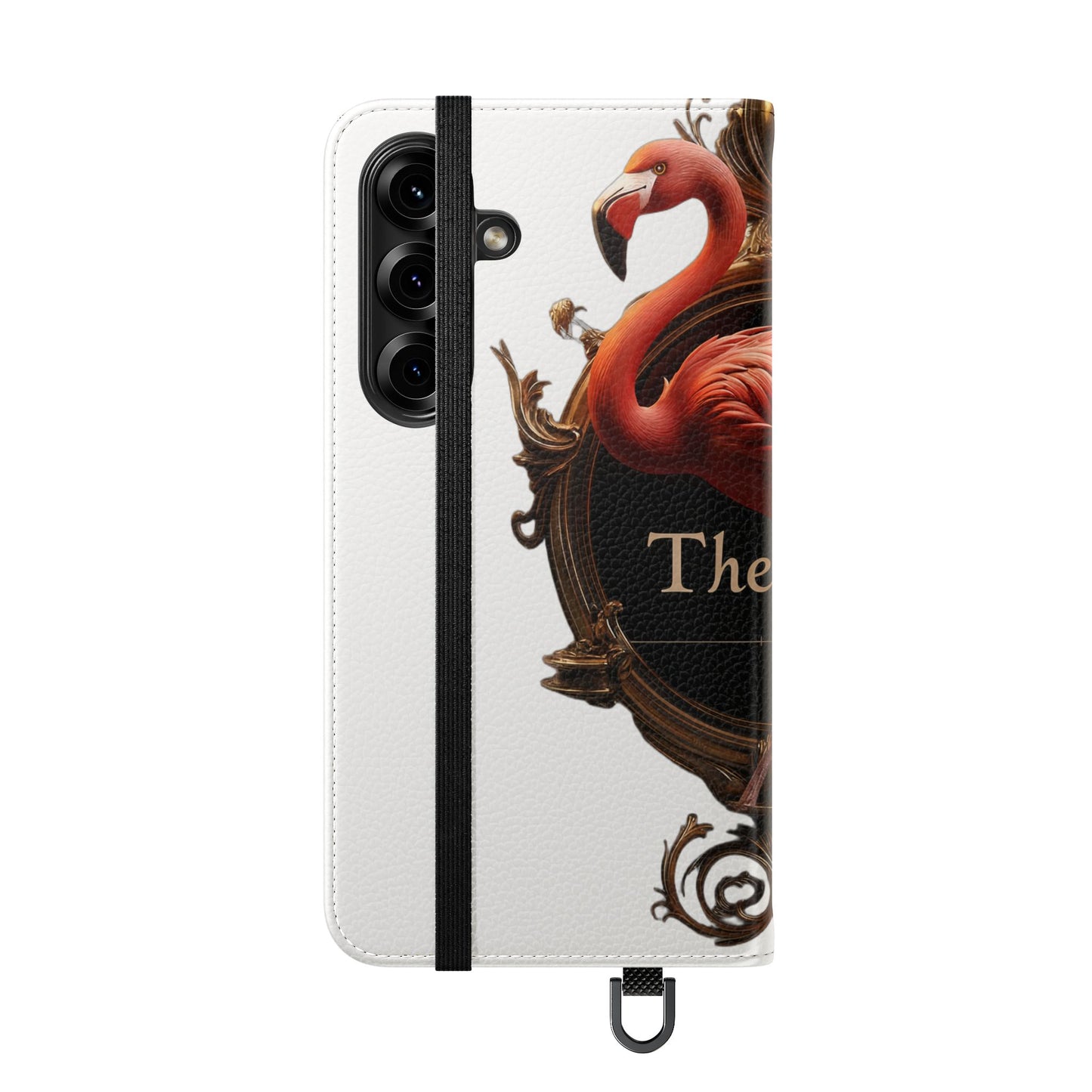 The Ritz Flamingo Flip Cases – Gilded Ornate Frame Art Design