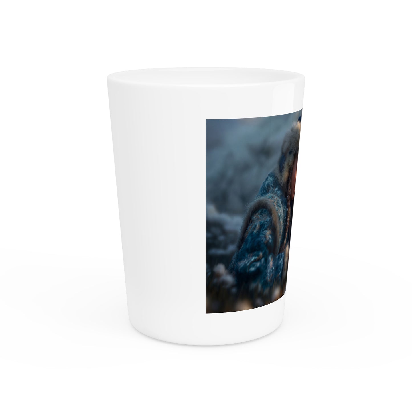 Sleeping Dragon Guardian Shot Glass – Frostlit Northern Rest