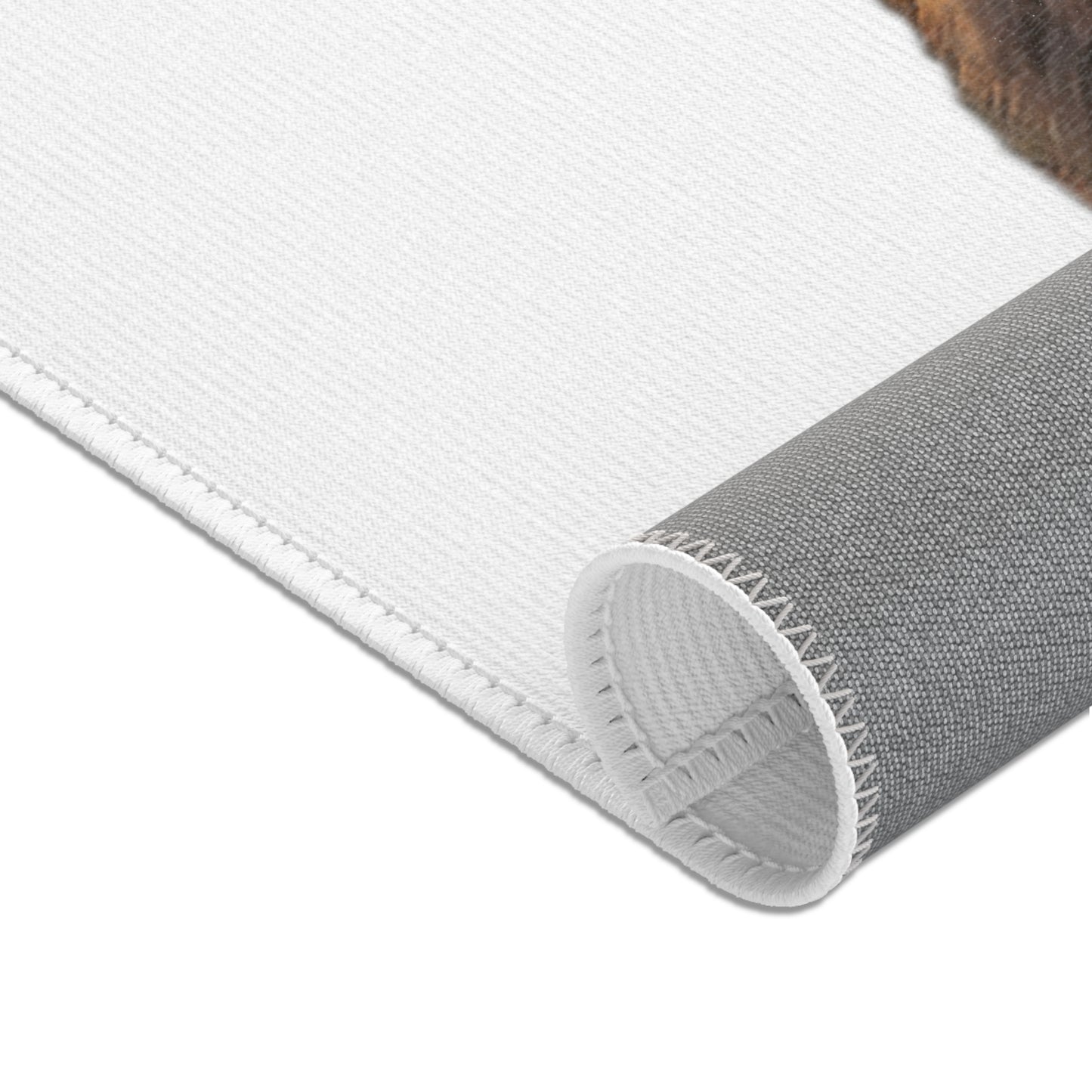 Golden Hour Wolf Area Rugs – Sentinel’s Warm Light Floor Mat
