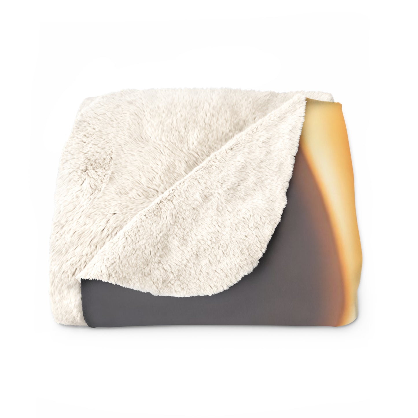 Flamebound Lovers Sherpa Fleece Blanket – Glow Through the Ember