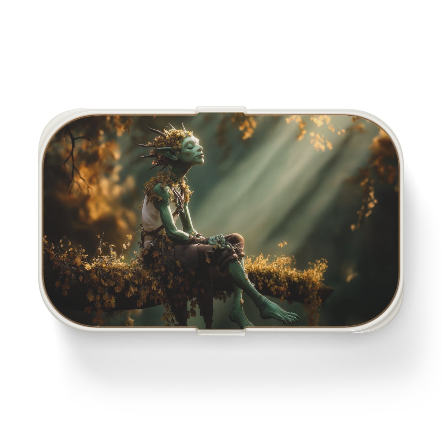 Autumn Sprite Bento Lunch Box – Golden Light in the Whispering Woods