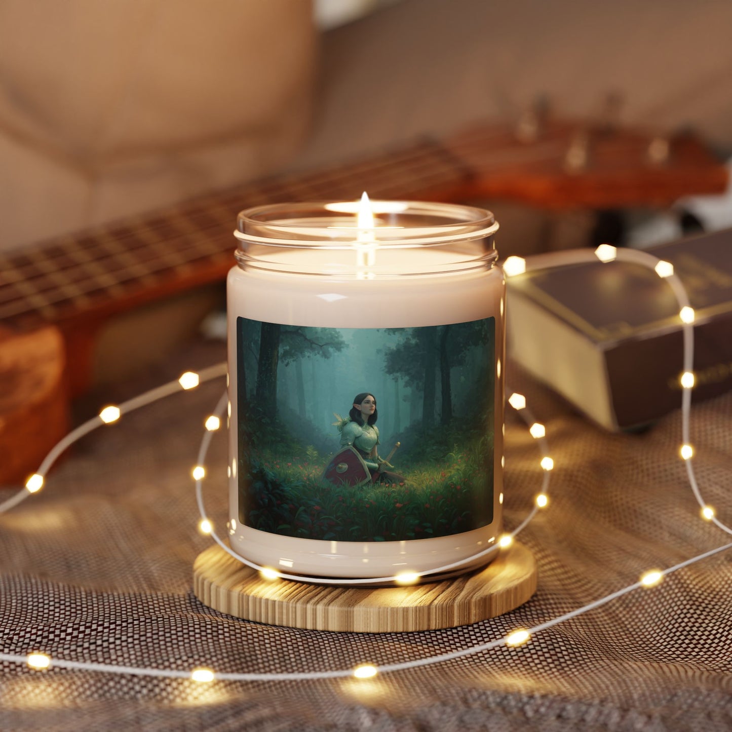 Elven Guardian Scented Soy Candle, 9oz – Whispering Woods Solace