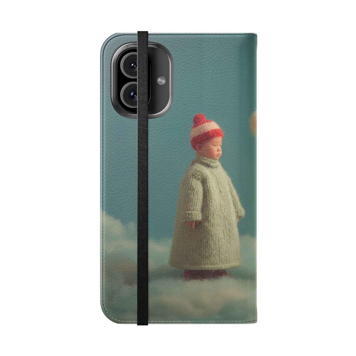 Woolly Dragon & Child Flip Cases – Cloudside Guardians
